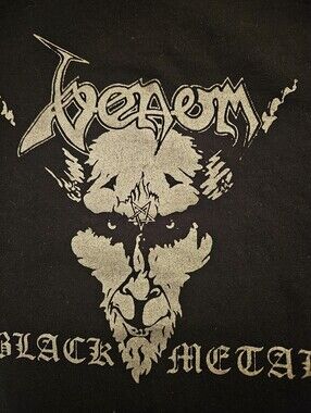Venom "Black Metal" Band Tee, Vintage Y2K